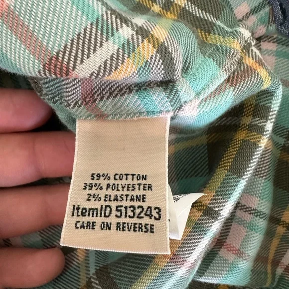 L.L Bean flannel shirt XS - Picture 4 of 9